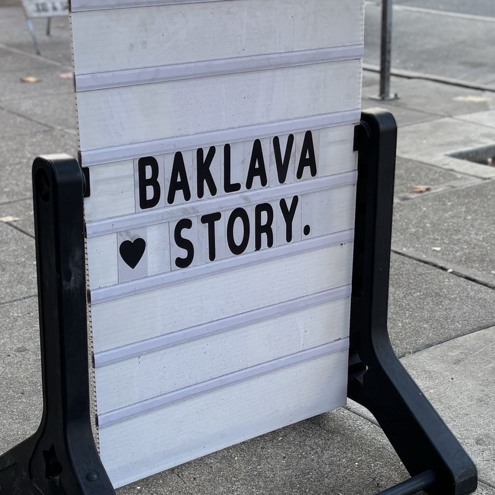 Baklavastory - sign outside - Bakeries Near Me - San Francisco, California