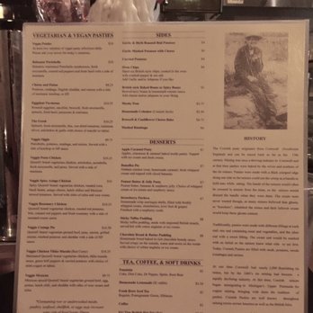 Cornish Pasty - Huge vegetarian menu! ...and a bit about pasty history. - British Near Me - Las Vegas, Nevada Cornish Pasty - Huge vegetarian menu! ...and a bit about pasty history. - British Near Me - Las Vegas, Nevada