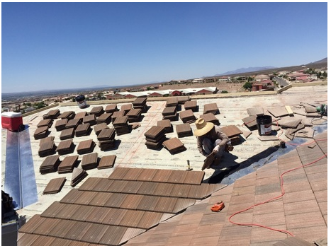 Slide of El Paso Roofing