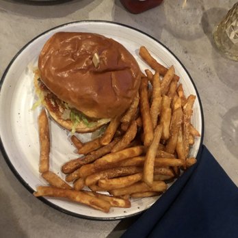 Pier 19 Restaurant - Buffalo chicken sandwich - Breakfast & Brunch Near Me - Winfield, Illinois