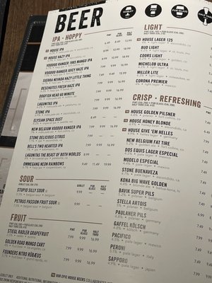 Menu photo 6 Yard House Burbank, CA Menu photo 6 Yard House Burbank, CA