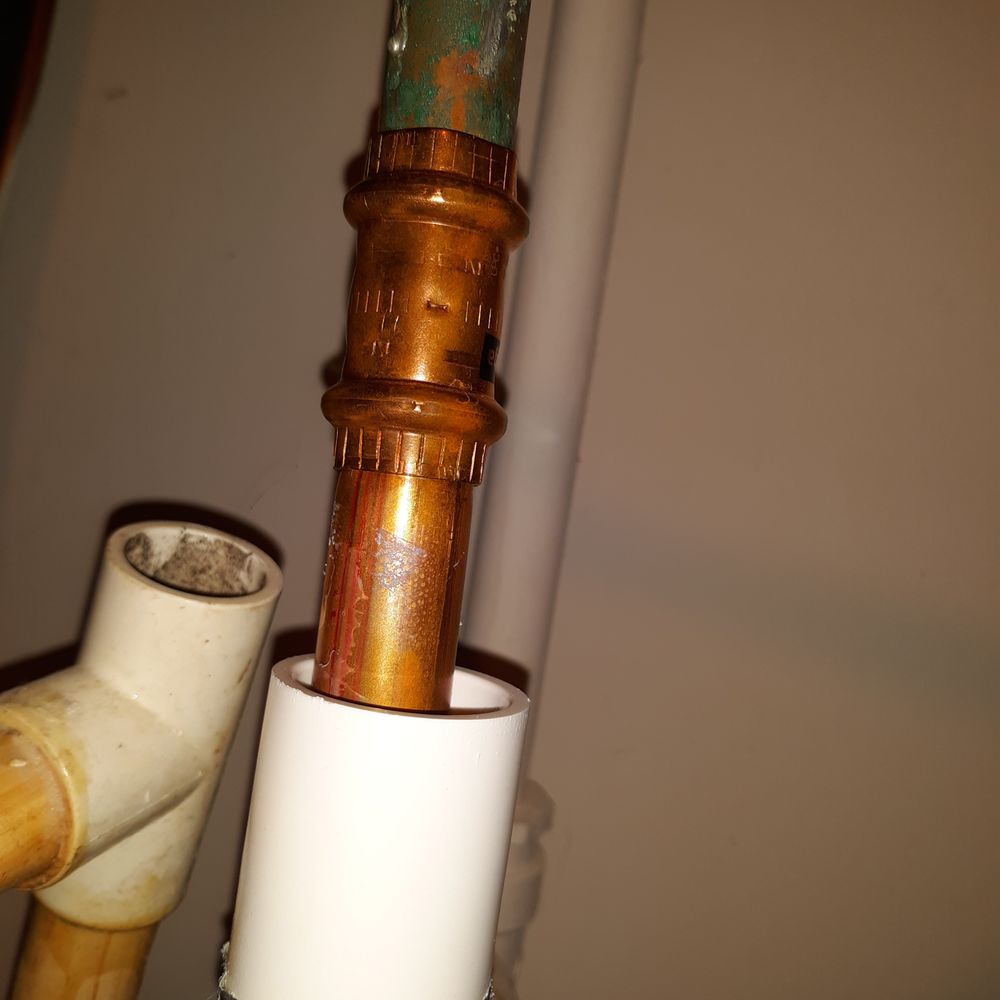Panacea Plumbing - this was the separated pipe never addressed until 2 days later. It was forced apart and on day 3, a handy piece of PVC pipe was then added! - Plumbing Near Me - Marietta, Georgia Panacea Plumbing - this was the separated pipe never addressed until 2 days later. It was forced apart and on day 3, a handy piece of PVC pipe was then added! - Plumbing Near Me - Marietta, Georgia