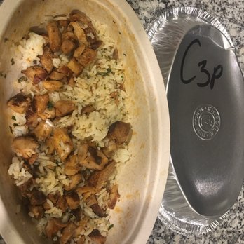 Chipotle Mexican Grill - I asked for more chicken and rice and when I got home and mixed it up and took the lid up this is legit all they gave me. - Mexican Near Me - Austin, Texas