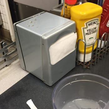 Waffle House - Dirty and sticky on top of napkin dispenser. - Breakfast & Brunch Near Me - Orlando, Florida Waffle House - Dirty and sticky on top of napkin dispenser. - Breakfast & Brunch Near Me - Orlando, Florida