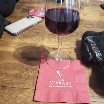 The Vibrary - Wine & Bookbar - Red blend - Wine Bars Near Me - Stone Mountain, Georgia The Vibrary - Wine & Bookbar - Red blend - Wine Bars Near Me - Stone Mountain, Georgia