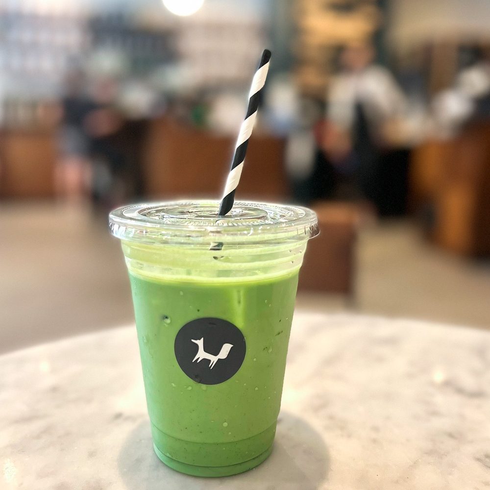 Black Fox Coffee - Iced matcha latte - Cafes Near Me - New York, New York Black Fox Coffee - Iced matcha latte - Cafes Near Me - New York, New York