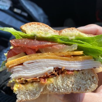 Bagel Works - Turkey BLTA.. 8.75$ - Bagels Near Me - Placerville, California