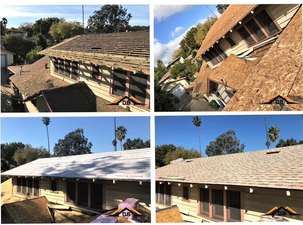 Slide of D.B Roofing