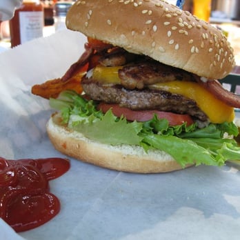 Alice's Restaurant - The Harley burger. Try not to die. - Diners Near Me - Woodside, California Alice's Restaurant - The Harley burger. Try not to die. - Diners Near Me - Woodside, California