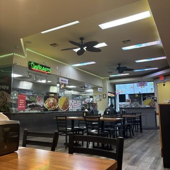 ShaQ - Inside seating - Falafel Near Me - Santa Clara, California