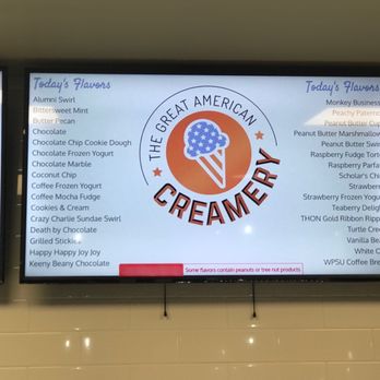 Great American Creamery - Menu - Ice Cream & Frozen Yogurt Near Me - Reading, Pennsylvania Great American Creamery - Menu - Ice Cream & Frozen Yogurt Near Me - Reading, Pennsylvania