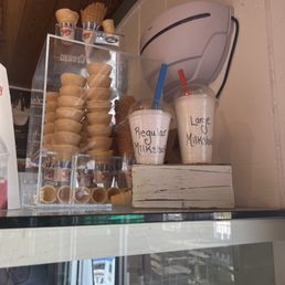 Ice cream cones