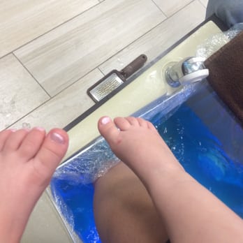 Candy Nails - Baby's first pedi! - Nail Salons Near Me - Las Vegas, Nevada