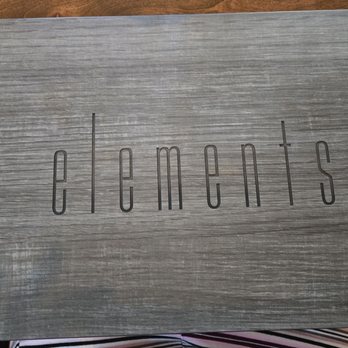 Elements - cool menu - New American Near Me - Paradise Valley, Arizona