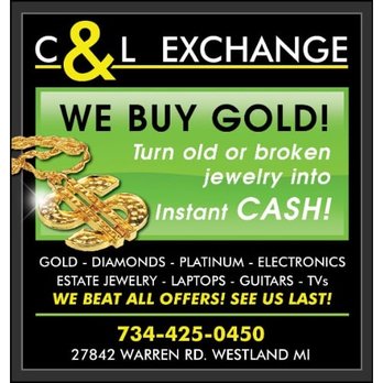 C & L Exchange - Jewelry Near Me - Westland, Michigan C & L Exchange - Jewelry Near Me - Westland, Michigan