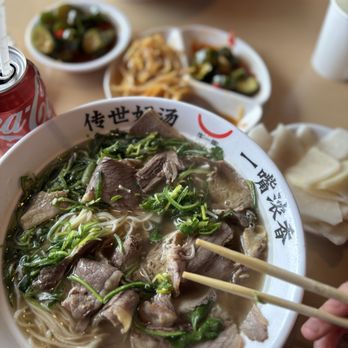 Nuodle - Beef Flank Noodle Soup - Chinese Near Me - Bellevue, Washington