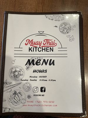 Menu photo 3 Muay Thai Kitchen San Marcos, CA Menu photo 3 Muay Thai Kitchen San Marcos, CA