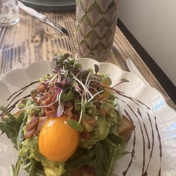 The Blushing Peony - Vanilla matcha with avocado and bacon toast - Wine Bars Near Me - Indian Wells, California The Blushing Peony - Vanilla matcha with avocado and bacon toast - Wine Bars Near Me - Indian Wells, California