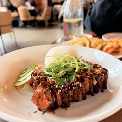 Khue’s Kitchen - Sticky jicama ribs