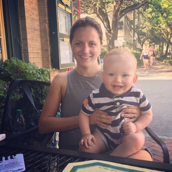 Six Pence Pub - Enjoying their beautiful outside seating! - Pubs Near Me - Savannah, Georgia