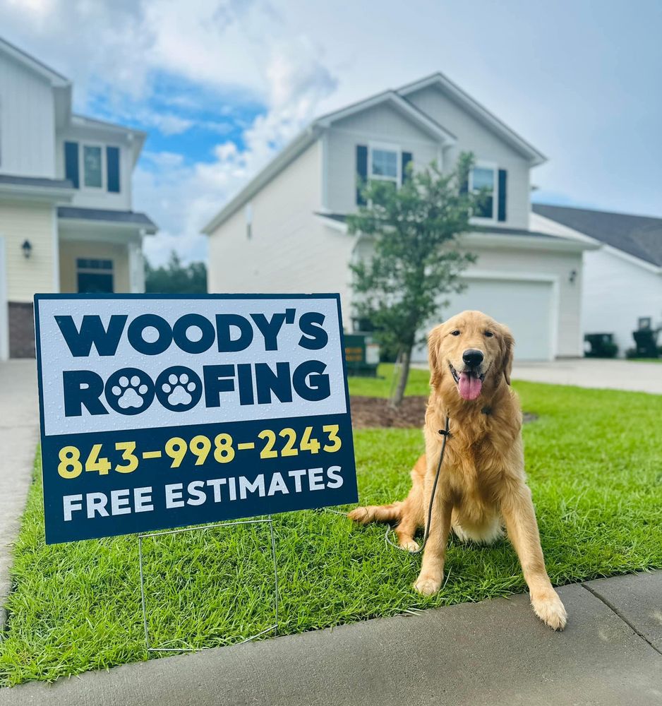Slide of Woody's Roofing