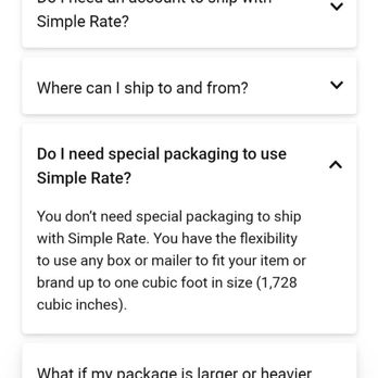The UPS Store - UPS FAQ about type of box that can be used. No restrictions on type of box/bag. Do not be scammed into buying a box/bag from them. - Printing Services Near Me - Fishers, Indiana