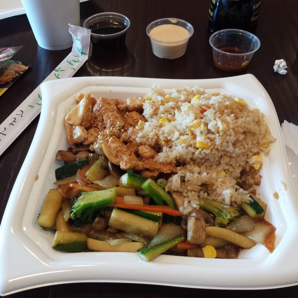 Fuji Express - My hibachi chicken plate. - Japanese Near Me - Stockbridge, Georgia Fuji Express - My hibachi chicken plate. - Japanese Near Me - Stockbridge, Georgia