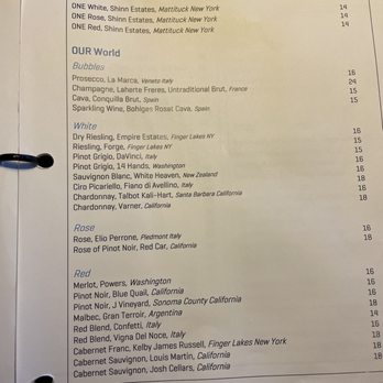 One Dine - Drinks menu - New American Near Me - New York, New York One Dine - Drinks menu - New American Near Me - New York, New York