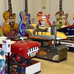 One of a kind items to check out at the Austin Rock & Roll Car Museum  Call +1 (512) 710-6055 for group tours!