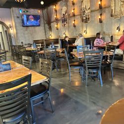 Five Boroughs Pizza Tavern - Seating area