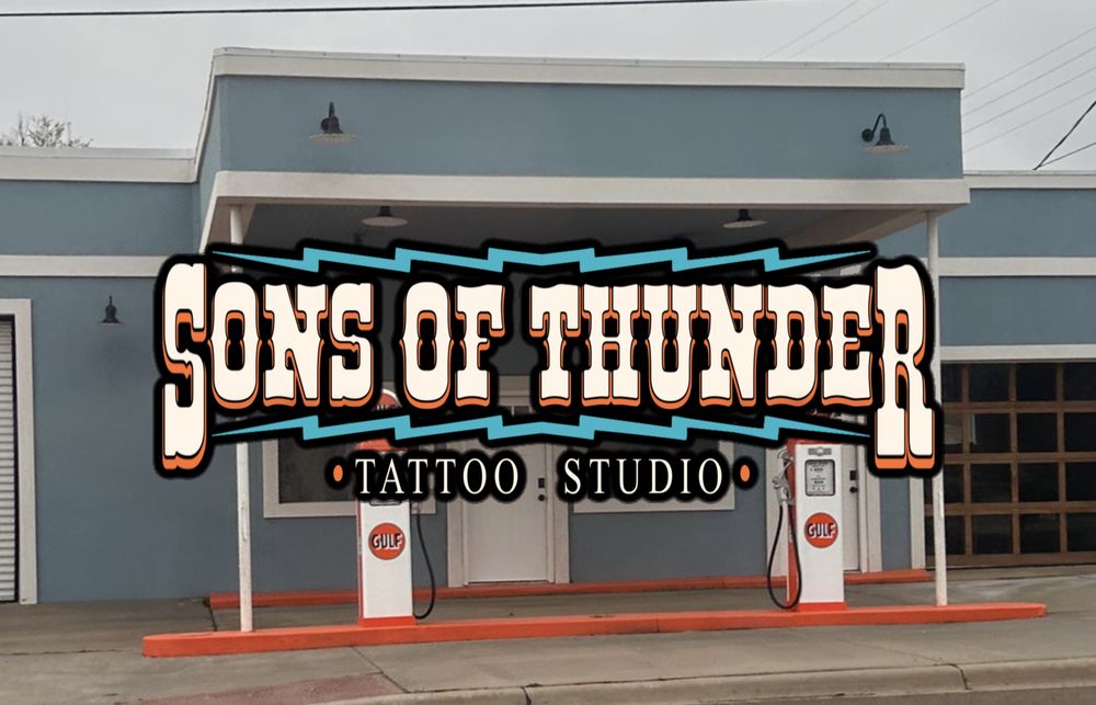 Sons of Thunder Tattoo Studio Logo