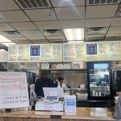 Clock Drive In-Original - Menu at counter