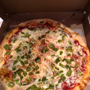 Trattoria Uno - Peppers and Onions Pizza - Italian Near Me - Branchburg, New Jersey
