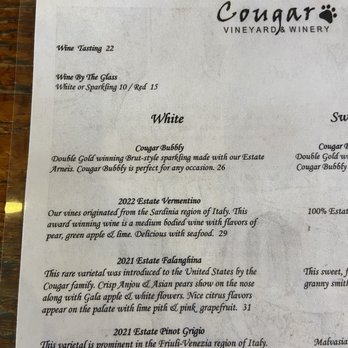 Cougar Vineyard & Winery - Wineries Near Me - Temecula, California