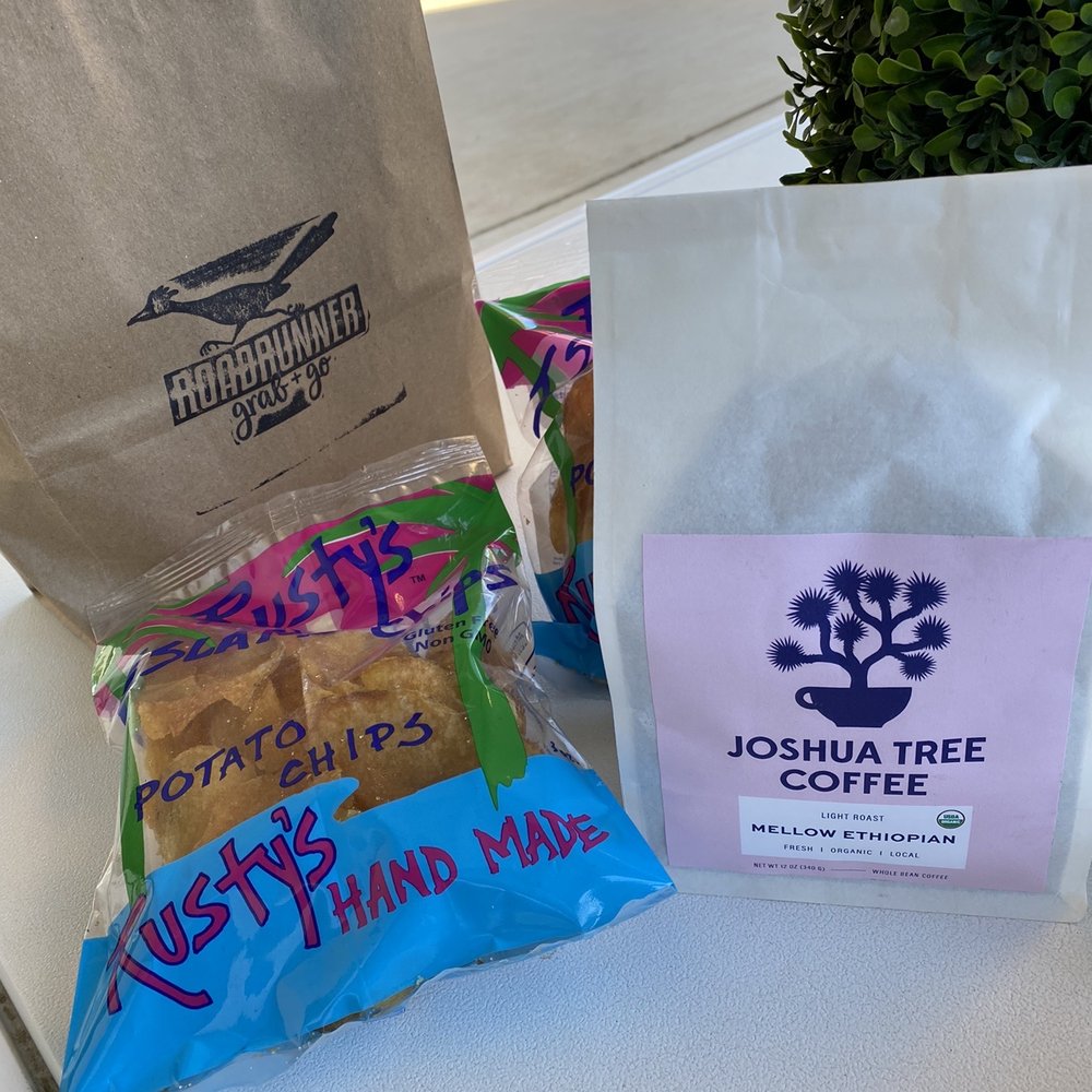 Roadrunner Grab+Go - Chips and coffee - Delis Near Me - Joshua Tree, California Roadrunner Grab+Go - Chips and coffee - Delis Near Me - Joshua Tree, California