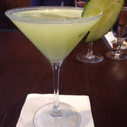 Wasabi & coconut cocktail