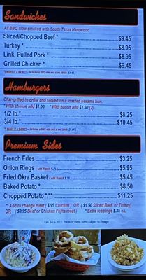 Menu photo 2 Valley Ranch Grill & Barbecue Houston, TX Menu photo 2 Valley Ranch Grill & Barbecue Houston, TX