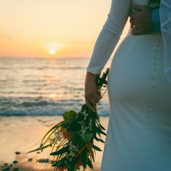Maui Sunset Beach  Elopement Photo