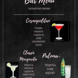 Cocktails by Melissa - I customize and create every menu