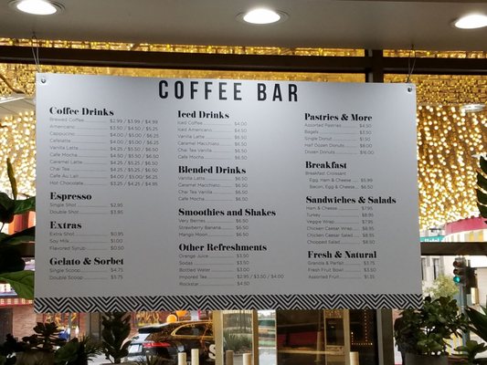Menu photo 2 Coffee Bar Las Vegas, NV Menu photo 2 Coffee Bar Las Vegas, NV