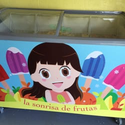 This local icecream company makes their strawberry icecream bars from their strawberry field.  Super tasty!