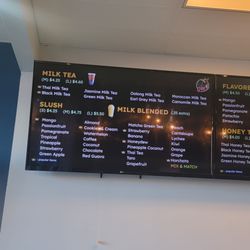 Boba King - Menu