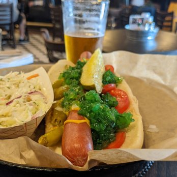Harry Caray's - Chicago style foot long baby!! - Sports Bars Near Me - Chicago, Illinois