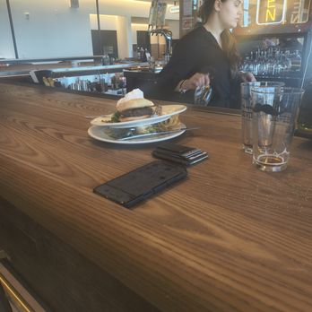 Serenity Bistro - This is our finished plates and empty beers. She did not ask if there was anything should could have done or gotten us. - New American Near Me - West Yellowstone, Montana