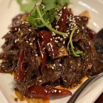Sho Spicy - Hot and Numbing Dry Beef - Szechuan Near Me - Atlanta, Georgia Sho Spicy - Hot and Numbing Dry Beef - Szechuan Near Me - Atlanta, Georgia