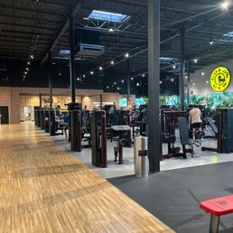 Half the gym! Half the gym!