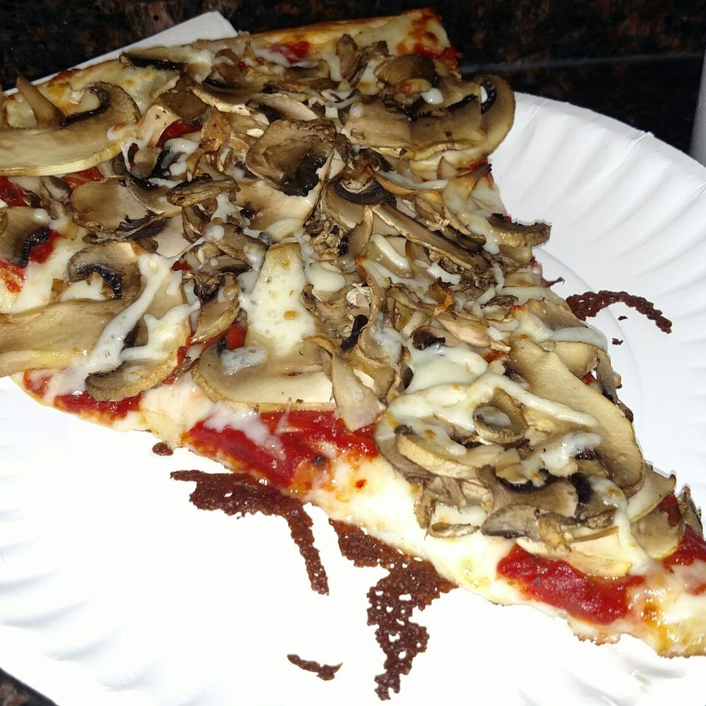 Slice on the Avenue - My favorite, just mushrooms - Pizza Near Me - Nottingham, Maryland Slice on the Avenue - My favorite, just mushrooms - Pizza Near Me - Nottingham, Maryland