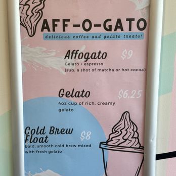 Due-Back - Affogato Menu - Coffee & Tea Near Me - Island Heights, New Jersey