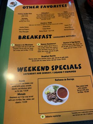Menu photo 1 Pepper's Mexican Grill Hillsboro, OR