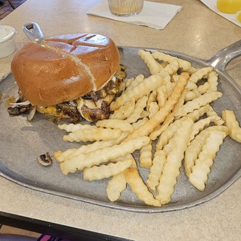 Iron Skillet - Smash burger with fries - Breakfast & Brunch Near Me - Carlisle, Pennsylvania